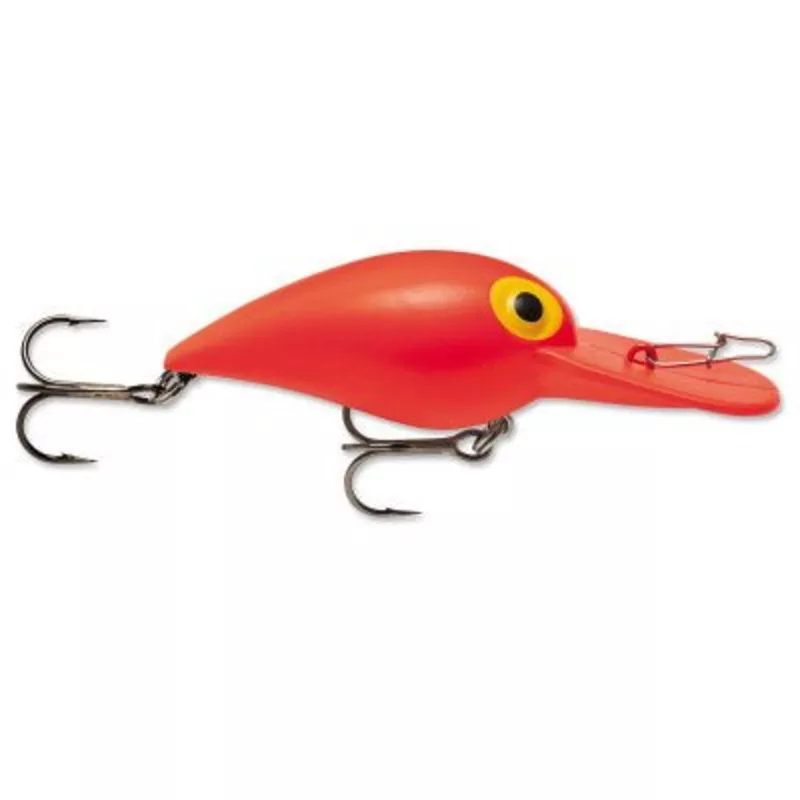 Storm Original Wiggle Wart Crankbait 2″ 3/8 Oz Solid Fluorescent Red