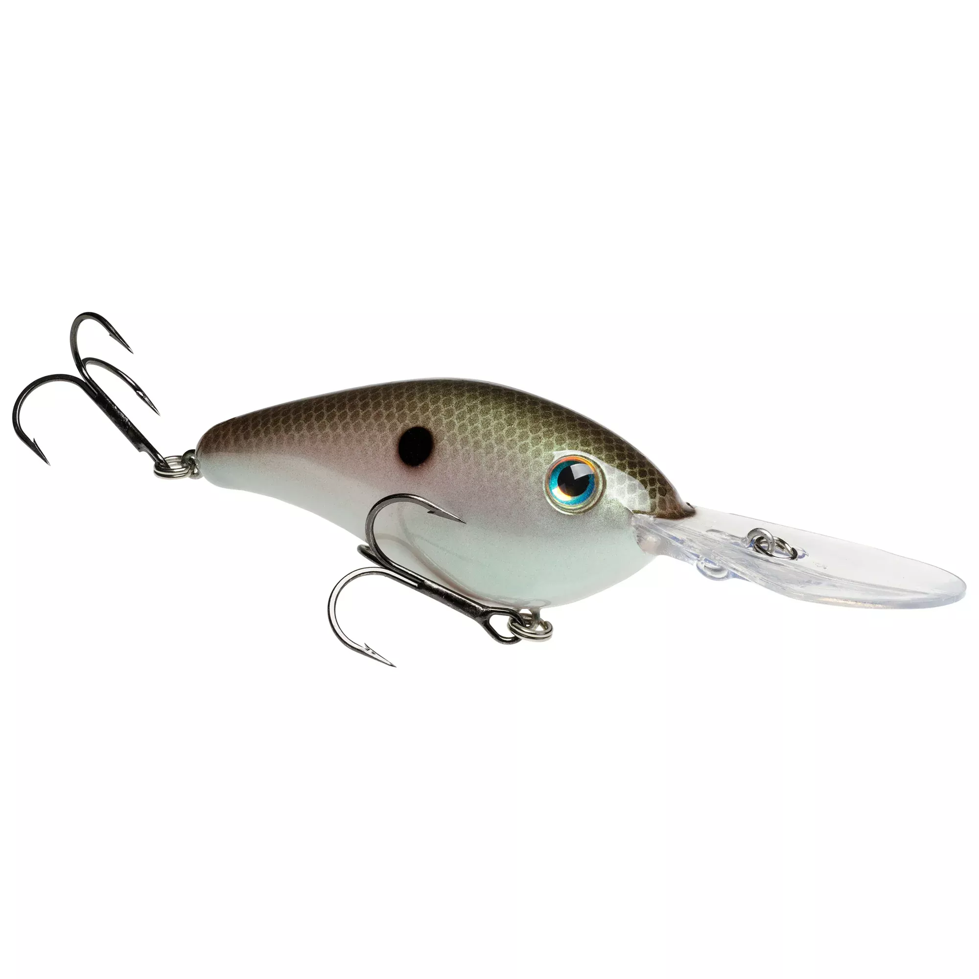 Strike King Pro Model 6XD (Extra Deep) Crankbait – Green Gizzard Shad