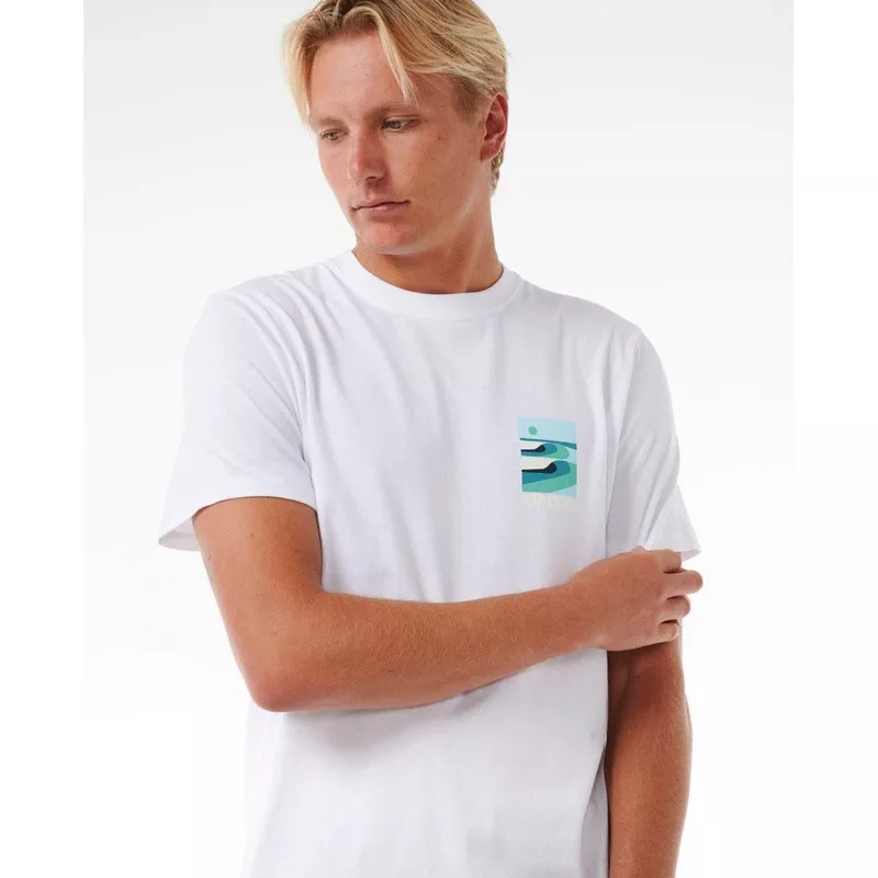 Surf Revival Lined Up Tee