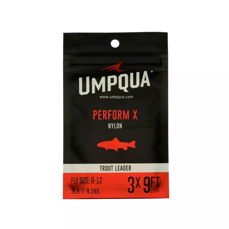 Umpqua Perform X Trout Leader 7.5' - 3 pack