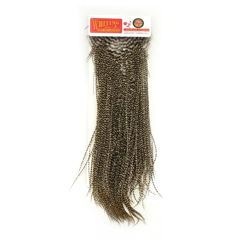 Whiting Bronze Saddle Grizzly