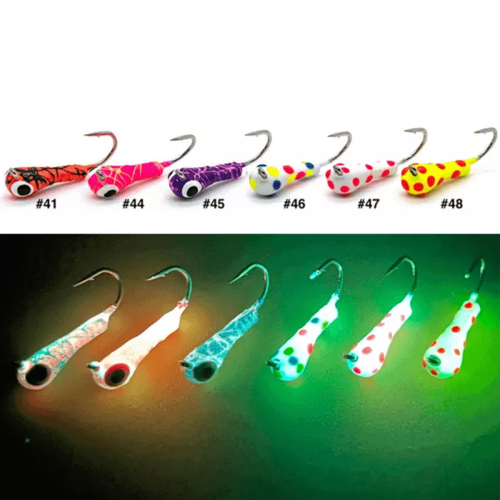 Widow Maker Lures Tungsten Glow DropLit
