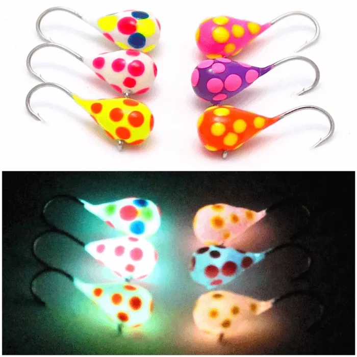 Widow Maker Lures Tungsten "Glow Series" Dropper