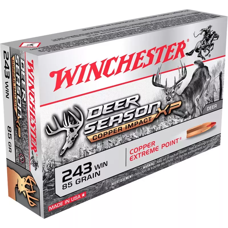 Winchester Deer Season XP Copper Impact .243Win 85gr