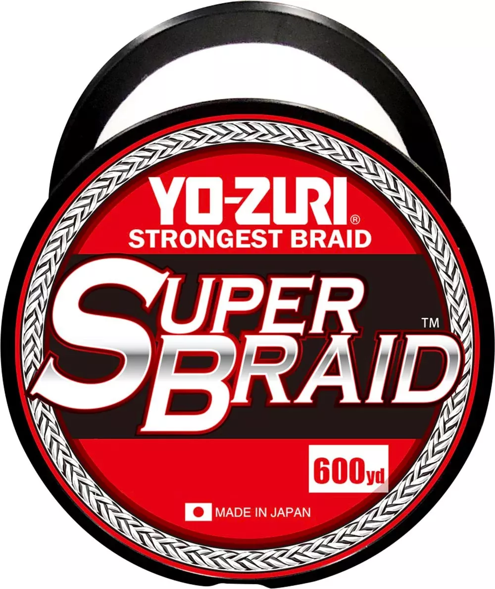 Yo-Zuri SuperBraid White – 600 Yard Spool
