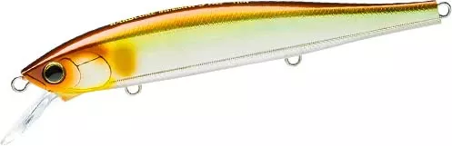 YoZuri Hardcore Minnow Flat 110sp 110mm 4 3/8″ – Metallic Ghost Ayu