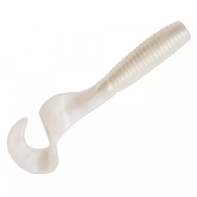 Zman 9In Grubz Soft Plastics Shimmer Pearl