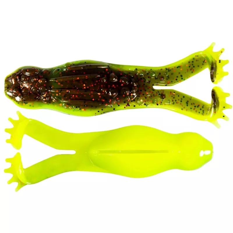 ZMan Goat ToadZ Soft Plastic Baits | 4 Inch | 3 Pcs Per Pack | Coppertreuse JC18155968