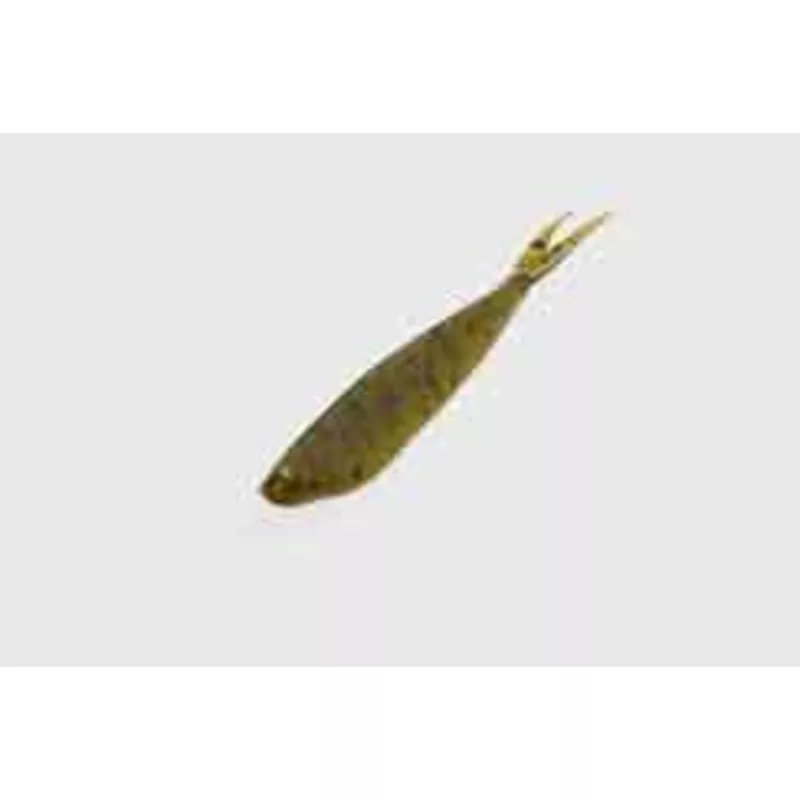 Zoom Tiny Fluke 3" 20-bag Green Pumpkin